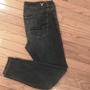 AEO Hi- rise 360 stretch Jegging sz 8S